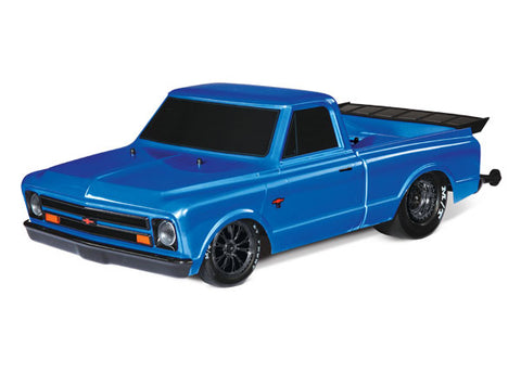 94076-4 Drag Slash Chevy 1/10 Scale 2WD Brushless Drag Racing Truck Blue