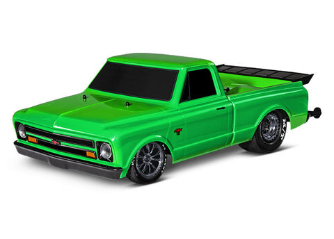 94076-4 Drag Slash Chevy 1/10 Scale 2WD Brushless Drag Racing Truck Green