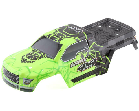 Arrma ARA402253 Granite Mega 1:10 Painted Green Black Body