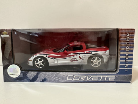 St. Louis Cardinals Upper Deck Collectibles MLB Chevy Corvette 1:24 Toy Vehicle
