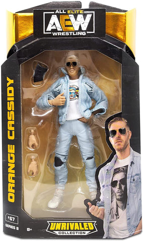 Orange Cassidy AEW Unrivaled Collection Series 8 Action Figure