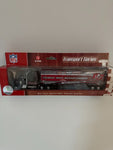 Tampa Bay Buccaneers Fleer Transport Series NFL Peterbilt Tractor Trailer 1:80 Scale Toy Vehicle