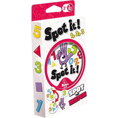 Spot It! 1,2,3 (Eco-blister) Card Board Game Asmodee