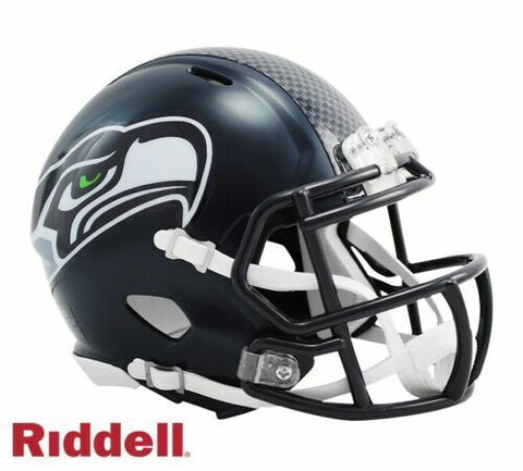 Seattle Seahawks Speed Riddell Mini Helmet New in box