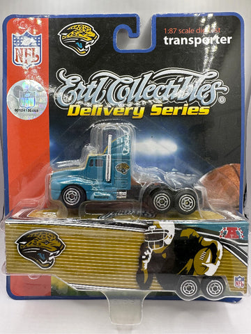 Jacksonville Jaguars Fleer NFL Delivery Series Transporter Toy Vehicle 1:87 Scale