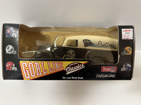 Carolina Panthers Ertl Collectibles Goal Line NFL Delivery Truck Coin Bank 1:24 Toy Vehicle