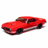 Losi 1/10 1969 Chevy Camaro V100 AWD Brushed RTR Red LOS03033T1