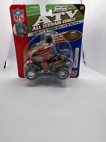 San Francisco 49ers Fleer ATV Toy Vehicle