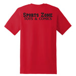 Sports Zone Short Sleeve T-Shirt (Red)