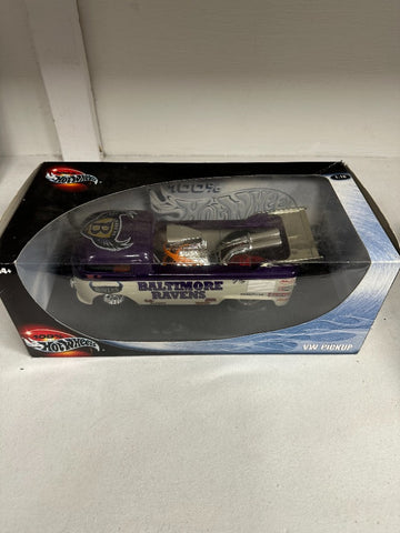 Baltimore Ravens Hot Wheels NFL VW Pick Up 1:18 Toy Vehicle