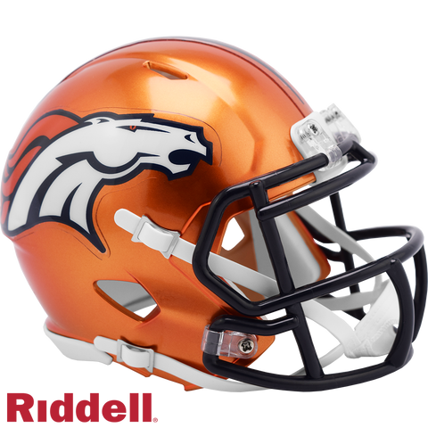 Denver Broncos Flash Alternate Riddell Speed Mini Helmet New in box