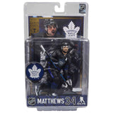 Auston Matthews Toronto Maple Leafs Gold Label McFarlane NHL Legacy Figure