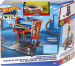 Hot Wheels City Downtown Car Park Playset