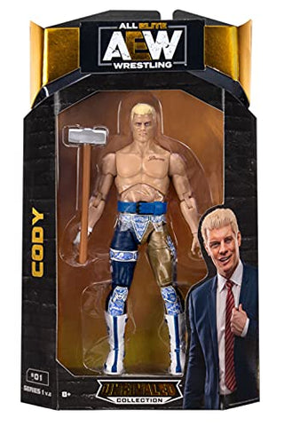 Cody Rhodes AEW Unrivaled Series 1 V2 Action Figure