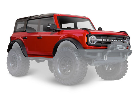 Traxxas 9211R 2021 Ford Bronco Body Only Red