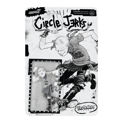 Circle Jerks Grayscale Super 7 Reaction Action Figure