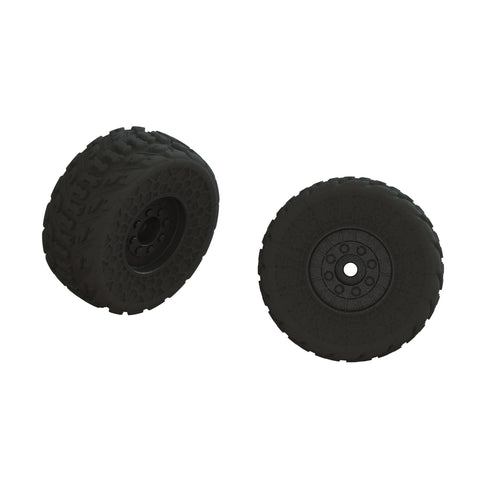 ARRMA ARA550107 dBoots FIRETEAM Tire Set Glued (2)