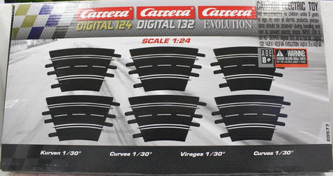 Carrera 1/30 Degree Curves Track (6) 20020577