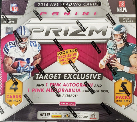 2016 Panini Prizm Football Target Mega Box