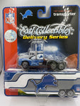 Detroit Lions Fleer NFL Delivery Series Transporter Toy Vehicle 1:87 Scale