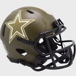 Dallas Cowboys Salute To Service Alternate Riddell Speed Mini Helmet New in box