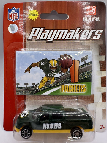 Green Bay Packers Upper Deck Collectibles NFL Playmakers Truck Toy Vehicle