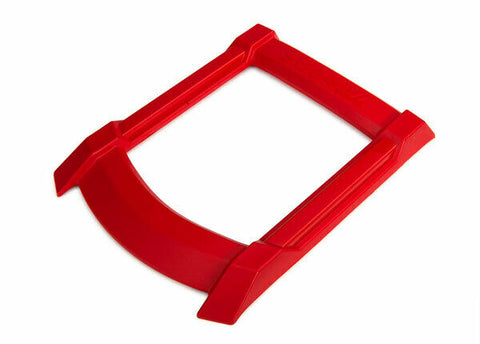 Skid plate, roof (body) (red)/ 3x15mm CS (4) (requires #7713X to mount)