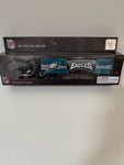 Philadelphia Eagles Fleer Press Pass Series NFL Tractor Trailer Black Truck 1:80 Scale Toy Vehicle