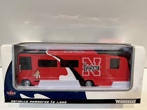 Nebraska Huskers Fleer Collegiate Winnebago 2002 1:50 Toy Vehicle