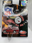 Arizona Cardinals White Rose Coolectibles NFL Team Pick Up with Team Coin Toy Vehicle
