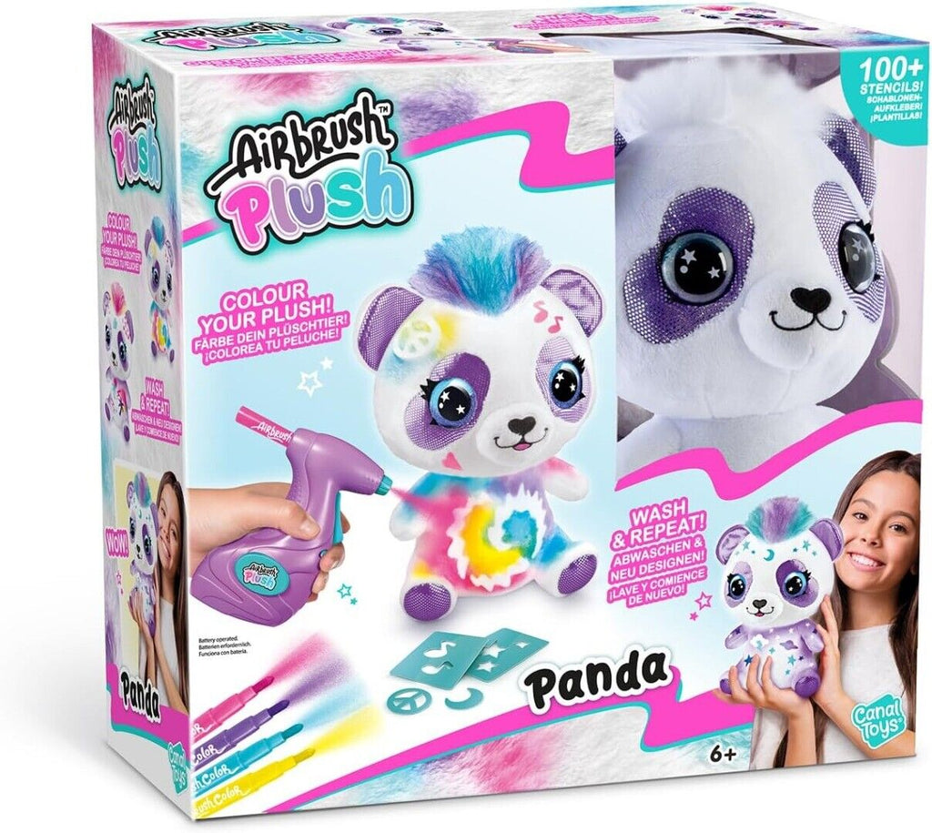 Airbrush Plush Panda plush Air Brush – SPORTS ZONE TOYS & COMICS