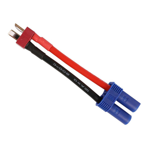 Horizon GEADM2E5F Gens Ace Deans (T) Male to EC5 Female Adapter AWG#12 60 mm