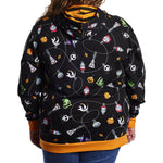 Loungefly Disney Nightmare Before Christmas Ornaments Unisex Hoodie M-Medium