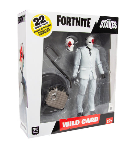 Wild Card Red Fortnite Mcfarlane Toys Action Figure