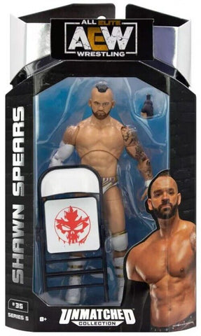 Shawn Spears AEW Unmatched Collection Series 5 Action Figure