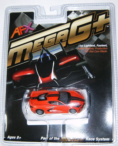 AFX AFX22011 HO Mega G+ MG+ Plus Corvette C8 Torch Red Slot Race Car