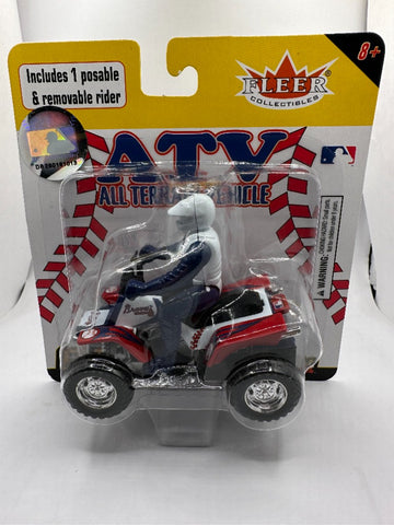 Atlanta Braves MLB Fleer ATV Toy Vehicle