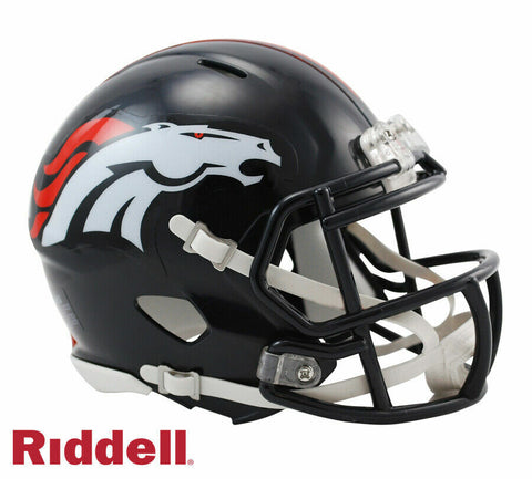 Denver Broncos Speed Riddell Mini Helmet New in box