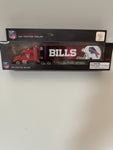 Buffalo Bills Fleer Press Pass Series NFL Tractor Trailer Scale Toy Vehicle