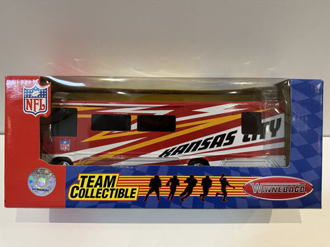 Kansas City Chiefs Fleer 2004 NFL Winnebago 1:50 Toy Vehicle