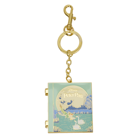 Peter Pan You Can Fly Storybook Keychain