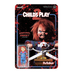 Child's Play 2 Homicidal Chucky Blood Splatter Super 7 Reaction Figure