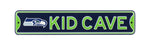 Seattle Seahawks Steel Kid Cave Sign