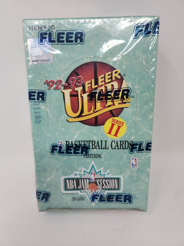 1992-93 Fleer Ultra Series 2 Basketball Hobby Box