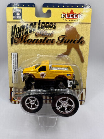 San Diego Padres Fleer MLB Mini Monster Truck Ford F-350 Vintage Logo Toy Vehicle