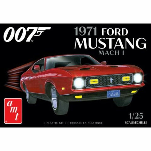 AMT 1187M 1/25 James Bond 007 1971 Ford Mustang Mach I Model Kit