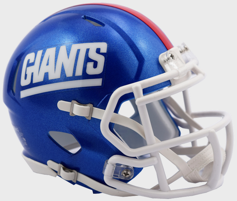 New York Giants Color Rush Speed Riddell Mini Helmet New in Box