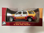 Kansas City Chiefs Fleer NFL Cadillac Escalade 2002 Toy Vehicle