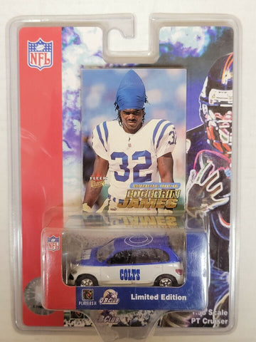 Edgerin James Indianapolis Colts NFL PT Cruiser Toy Vehicle 1:58