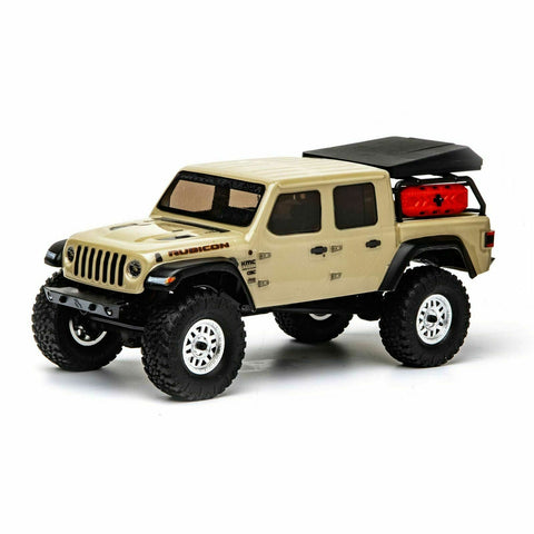 Axial AXI00005T1 SCX24 Jeep Gladiator RC Truck 1/24 4WD Rock Crawler RTR Beige